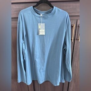 BRAND NEW AugustAlley 3XL Blue Long Sleeve Men's Shirt